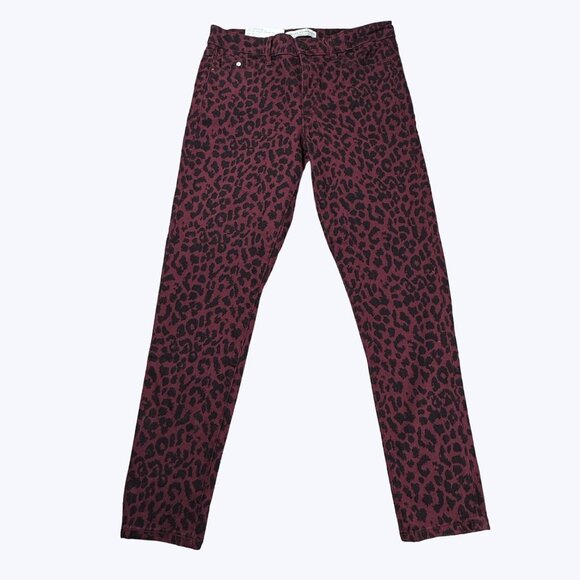 Social Standard by Sanctuary Ankle Skinny Mid-Rise Cheetah‎ Print Pants … - Picture 1 of 16